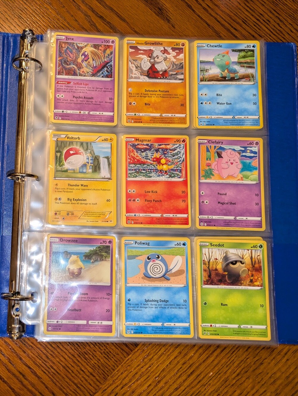 Pokemon Cards Binder 🔥 Pokemon Trading Cards Lot Collection